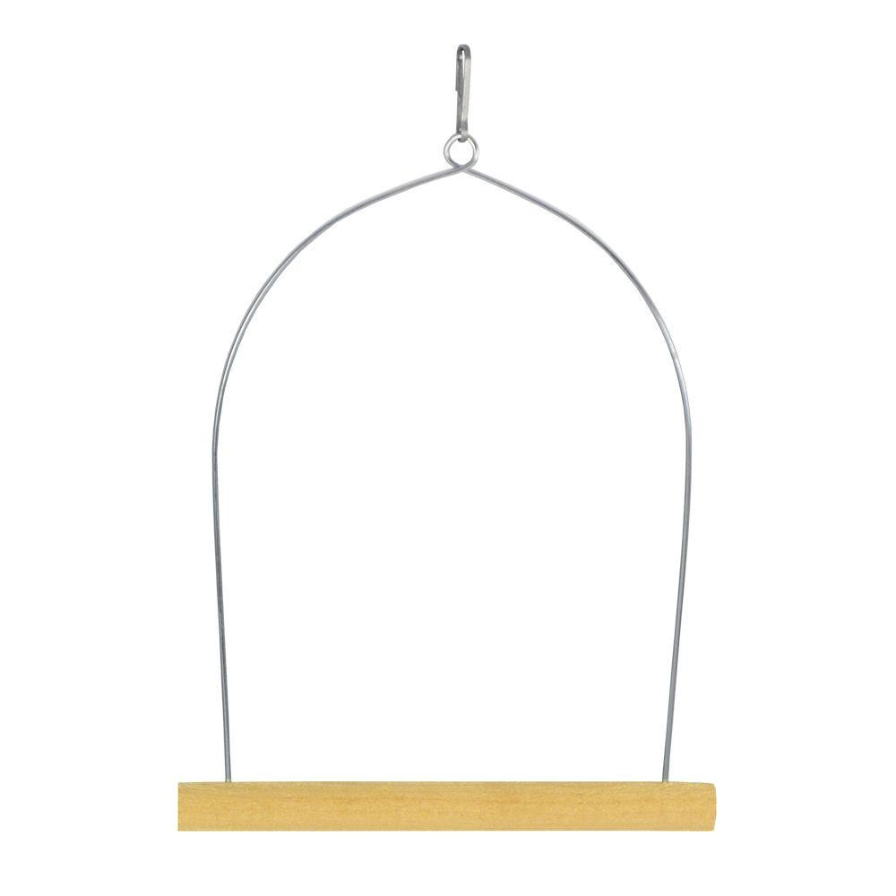 Дерев'яна гойдалка (Д001) для папуг 17 см, Лорі Київ - фото 1