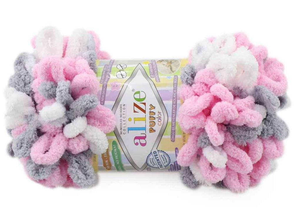 Пряжа Puffy Color 6370 5шт/уп ТМ ALIZE ТМ Alize Київ - фото 1
