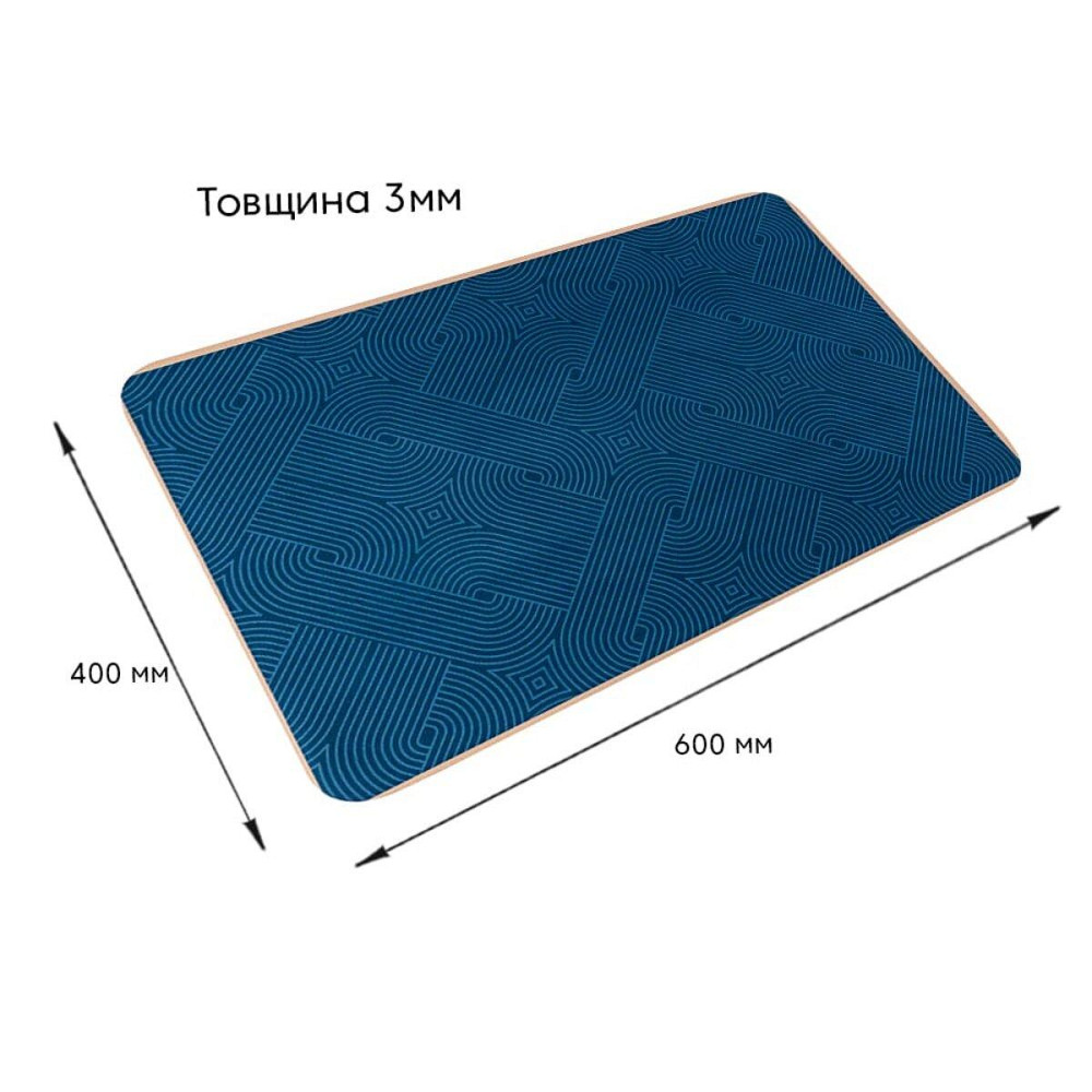 Вологопоглинаючий килимок 40х60х3мм SW-00002553 Дніпро - фото 3