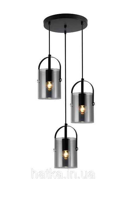 Підвісний світильник G 74721/3P Чорний Київ - фото 1