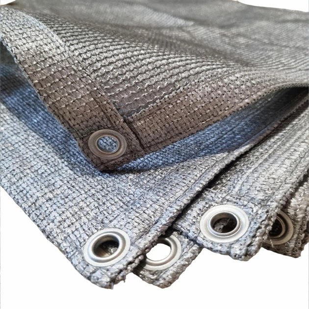 Сітка ширма для балкона 110 г/м² (0.9 х 7 м) Сірий Вінниця - фото 5