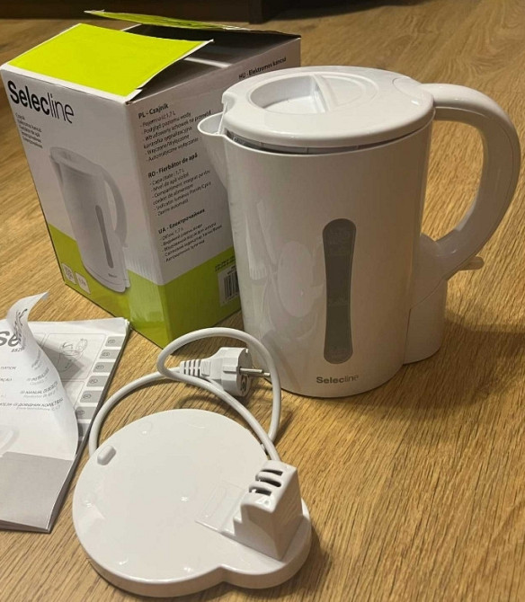 Электрический чайник Selecline KE01101C-GS из Европы. Киев - изображение 8