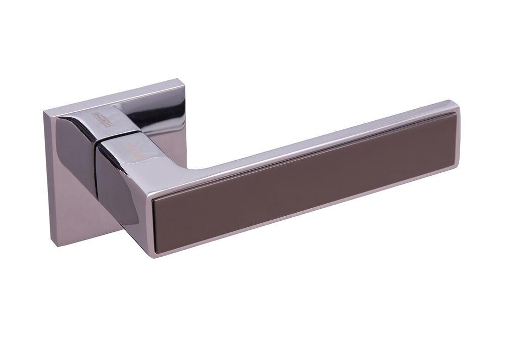 Ручки Gavroche Nikel CP/BN хром з  вставкою чорний нікель Київ - фото 3