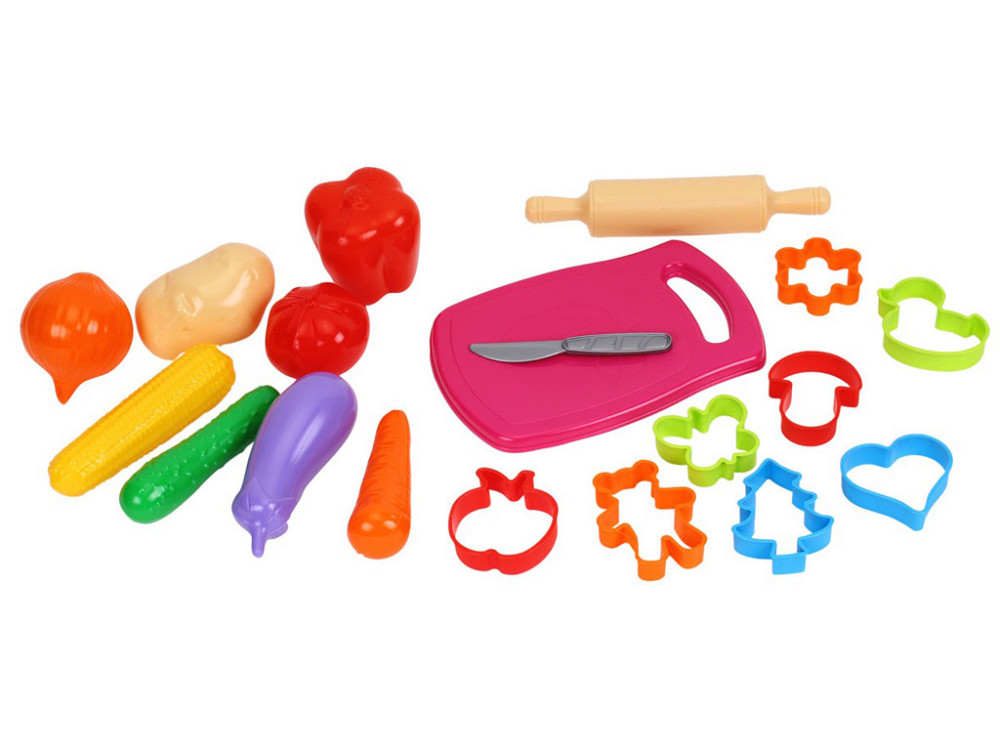 Набір ТехноК кухня з набором посуду Рожевий (7280) Чернігів - фото 5