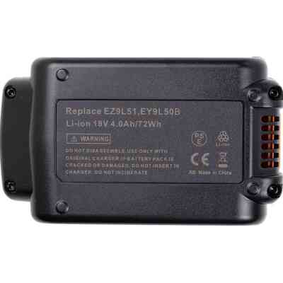 Аккумулятор к электроинструменту PowerPlant для PANASONIC 18V 4.0Ah Li-ion (EY9L51B) (TB921140) Винница