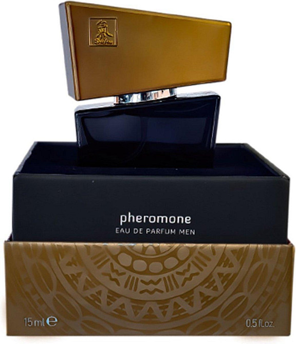 Духи з феромонами чоловічі SHIATSU Pheromone Fragrance men grey, 15 мл Sex Aura Київ - фото 1