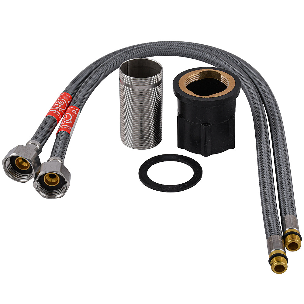 Змішувач для умивальника TOPAZ ODISS TO 18221-H52, Шланги TAQ-M1055 Тернополь - изображение 7