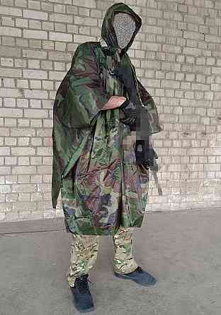 Тактичний дощовик-пончо EasyFit RainC (військовий плащ ЗСУ) woodland Коломия