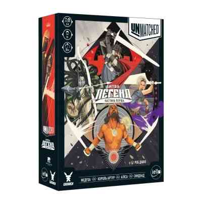 Настільна гра Geekach Games Unmatched: Битва легенд. Частина перша (Unmatched: Battle of Legends) (укр.) (GKCH020UM) Вінниця