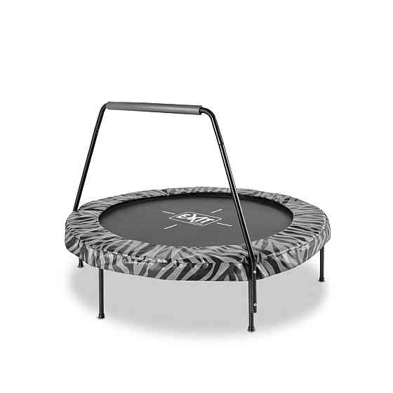 Батут дитячий EXIT Tiggy 140 см зелений із ручкою Київ