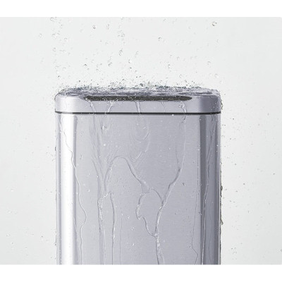 Контейнер для мусора JAH Сенсорный на ножках Серебряный металлик 40 л (20255) Винница - изображение 5