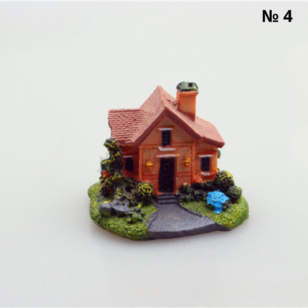 Миниатюрные домик  из полистоуна для мини-сада, флорариума, микроландшафта, миниатюры, песочного стола Одесса - изображение 6