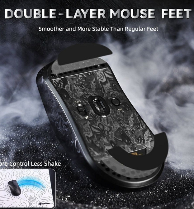 Новинка 2025! ATTACK SHARK R11 ULTRA  49г  8000гц 42000dpi. Харків - фото 2