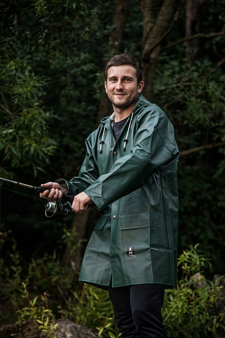 Водоотталкивающая Куртка - дождевик с капюшоном Pros (616) Размер XXL 