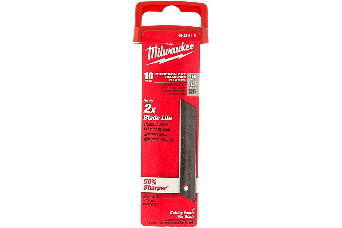 Лезвия сменные сегментированные (18 мм, 10 шт.) Milwaukee 48229118 Коломыя - изображение 1