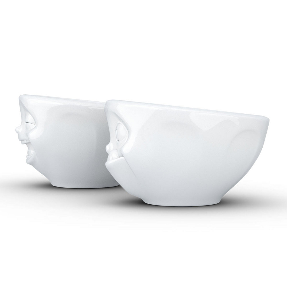 Набор фарфоровых пиал Смех и Вкуснятина Tassen (2 пиалы по 100 мл) Белый Киев - изображение 5