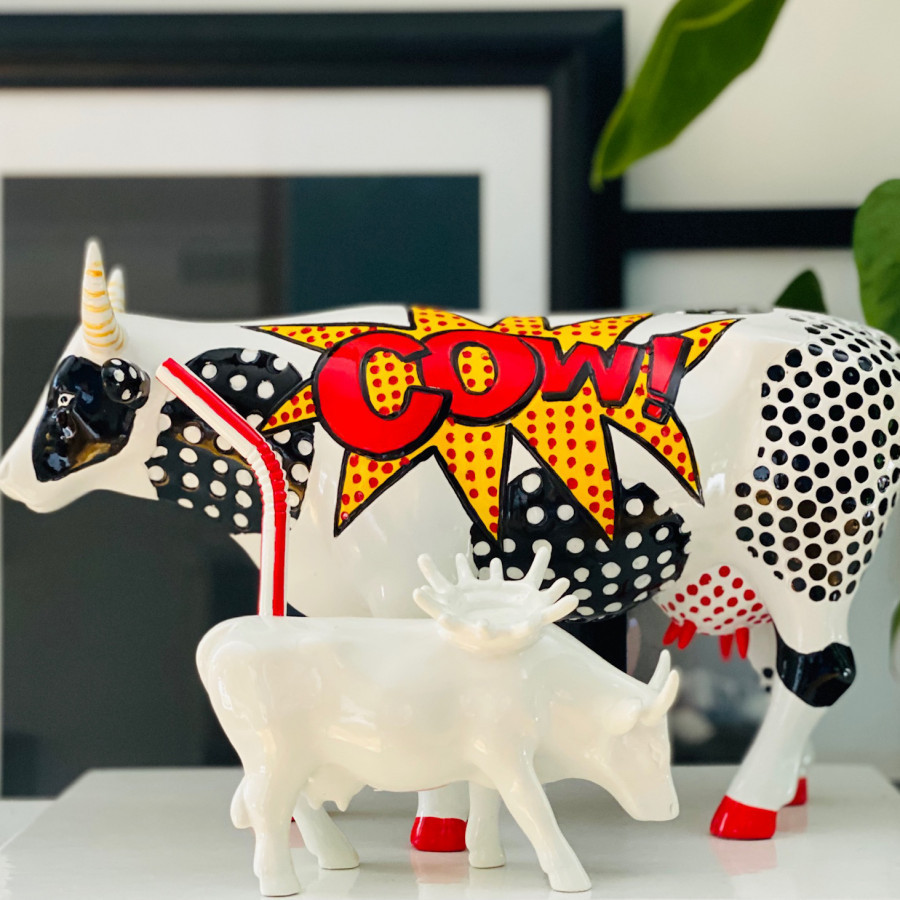 Статуетка корова Cow! колекційна (Size L) полірезин Вінниця - фото 10