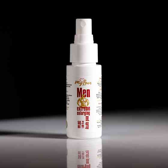 Збільшуючий спрей-лубрикант для чоловіків - MyLove Man Extreme Enlarging Med Spray, 50 мл Sex Aura Київ