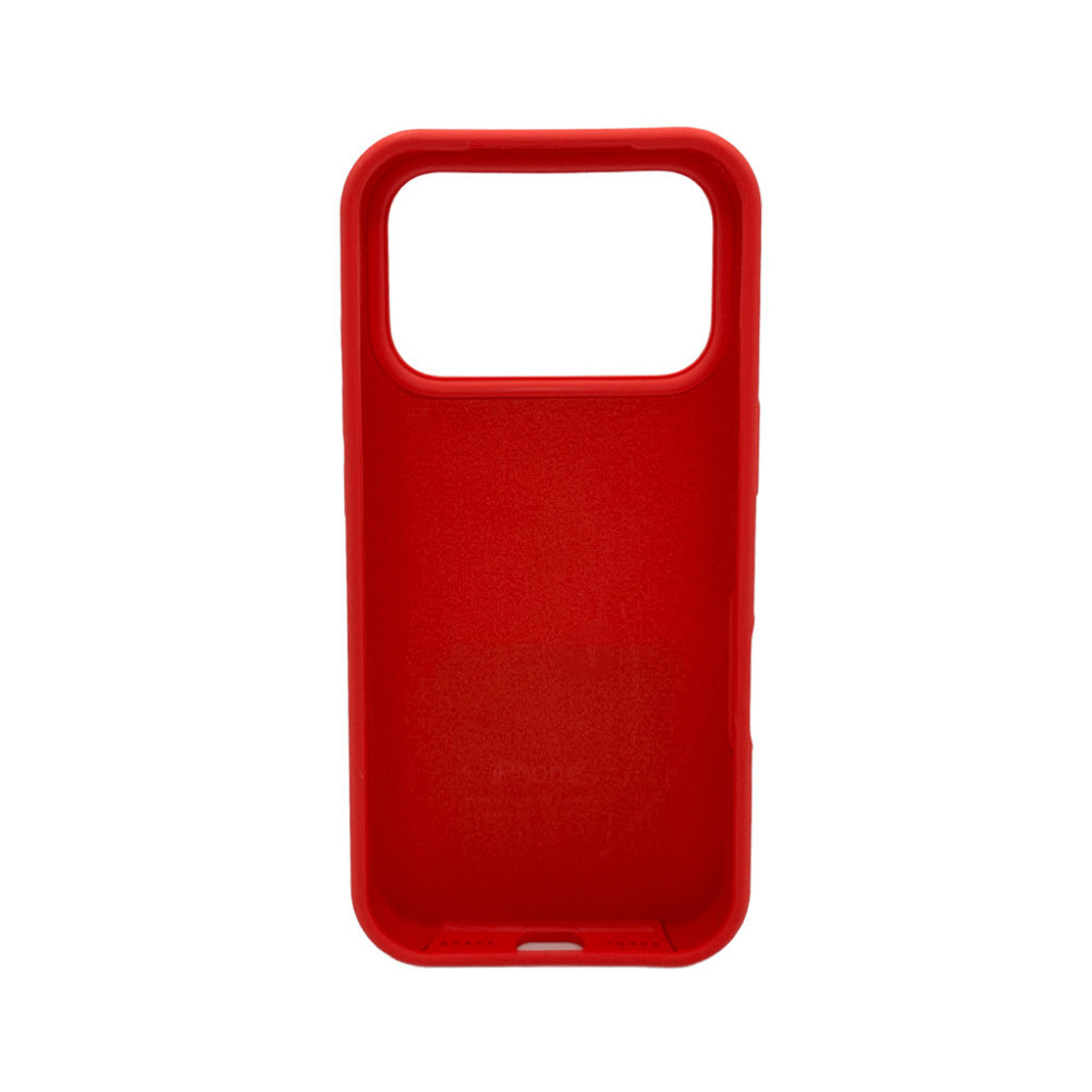 Чохол для смартфона Silicone Full Case AA Open Cam for Apple iPhone 17 Pro 20,China Red Киев - изображение 3