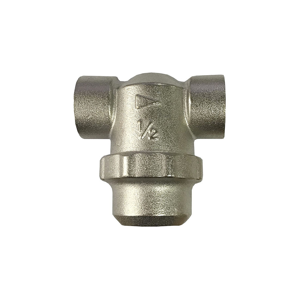 Фільтр грубого очищення SOLOMON 1/2″ ВВ нікель з відстійником (8014) TD1052 Луцк - изображение 1