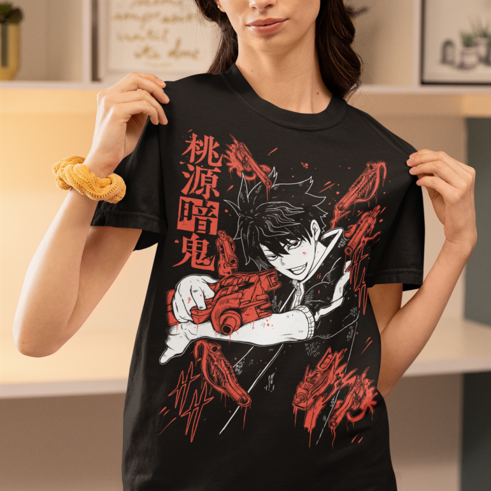 Футболка аниме Тоуген Анки Ікхиносе Схики оверсайз (S/M/L) Черний AnimeJ0676 Днепр - изображение 2