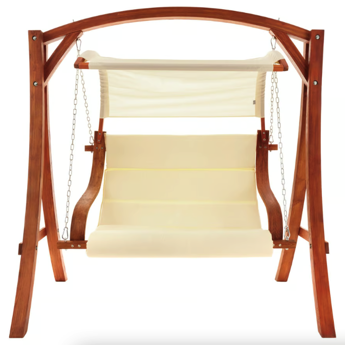 Садова гойдалка Di Volio Pergia двомісна бежевий Киев - изображение 1