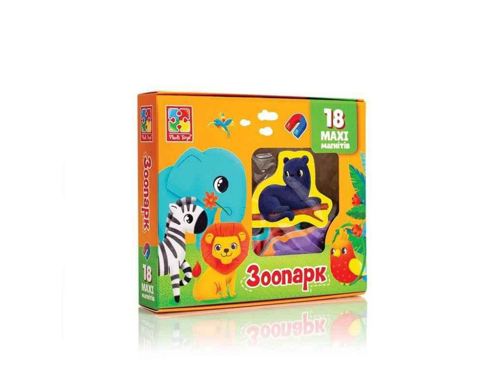 Набор магнитов Зоо VT3106-25 ТМ VLADI TOYS Киев - изображение 1