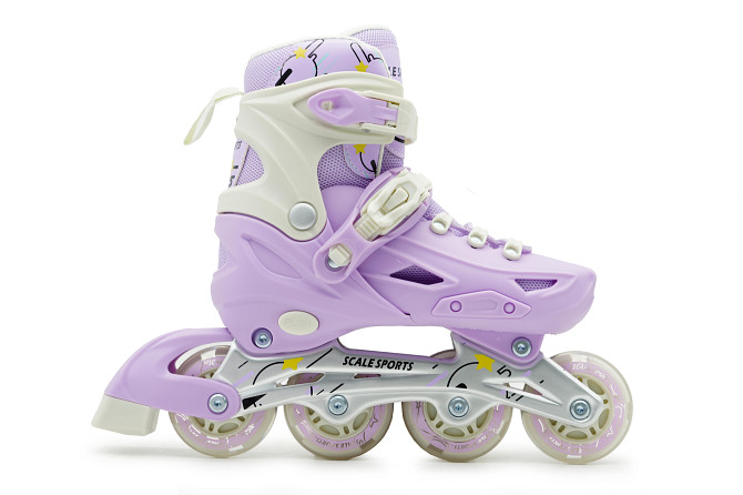 Дитячі ролики із м'якими поліуретановими колесами Scale Sports LF605. Одеса - фото 6