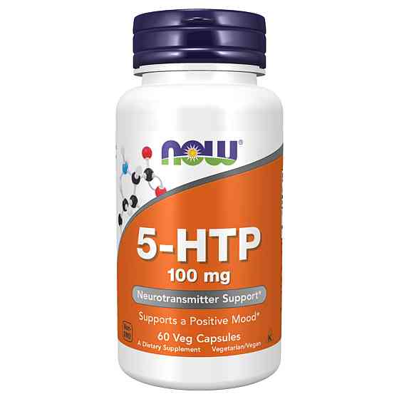 Для настроения NOW 5-HTP 100mg 60 vcaps Киев