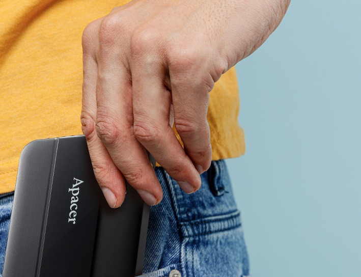 Зовнішній жорсткий диск PHD External 2.5'' Apacer USB 3.2 Gen. 1 AC237 1Tb Black (color box) Київ - фото 6