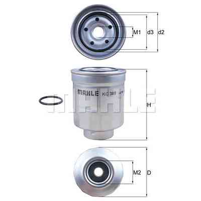 Фильтр топливный Champion KC389D Винница