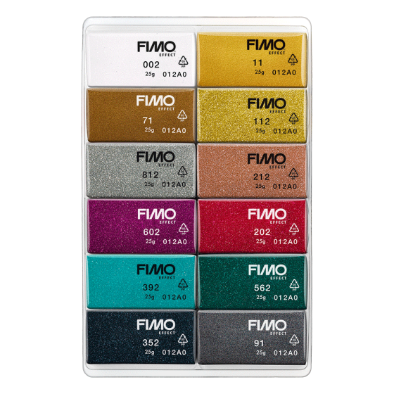 Набор пластики “Effect Sparkle Colours” 12х25гр Fimo Киев