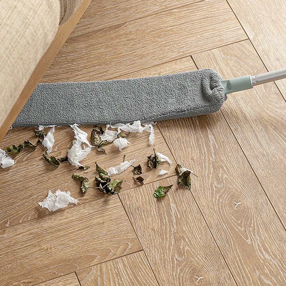 Телескопическая Щетка для пыли с 2 насадками 84-250 см Ruhhy (18917) Серый Нововолынск - изображение 10