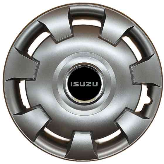 Автомобільні модельні ковпаки R13 Isuzu 111 4шт, SJS, сріблясті Київ