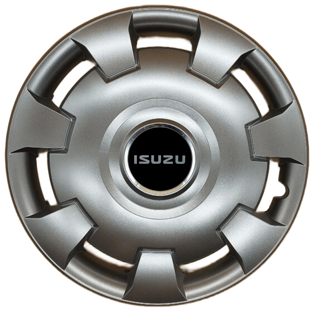Автомобільні модельні ковпаки R13 Isuzu 111 4шт, SJS, сріблясті Київ - фото 1