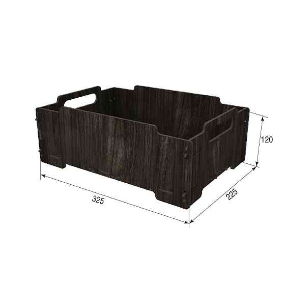Коробка EKOSTAR з фанери 325x225x120 венге Київ