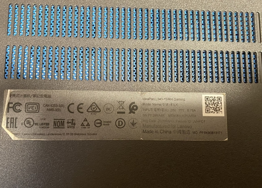 Ноутбук Lenovo IdeaPad L340-15IRH Gaming(i5-9300H/GTX 1650) Київ - фото 5
