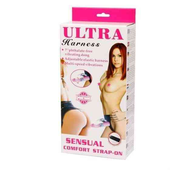 Страпон - Ultra Harness Vibrating Sex Aura Київ