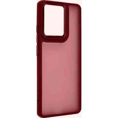 Чехол для мобильного телефона Armorstandart Frame Motorola G55 5G Wine Red (ARM81265) Винница