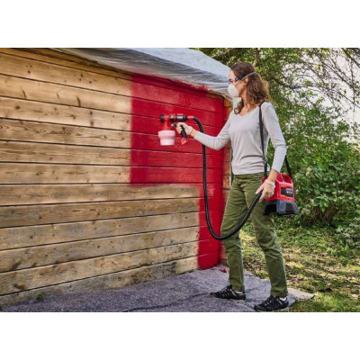 Краскопульт Einhell TE-SY 18/90 Li - Solo, 18V, 1000мл/мин, 1200мл (без АКБ и ЗУ) (4260040) Винница - изображение 6