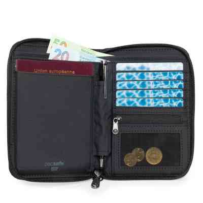 Гаманець Pacsafe RFIDsafe compact travel organizer Графітовий (11020144) Вінниця