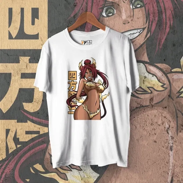 Футболка мужская с принтом Блич Йоруичи WE Размер 48 Днепр - изображение 1