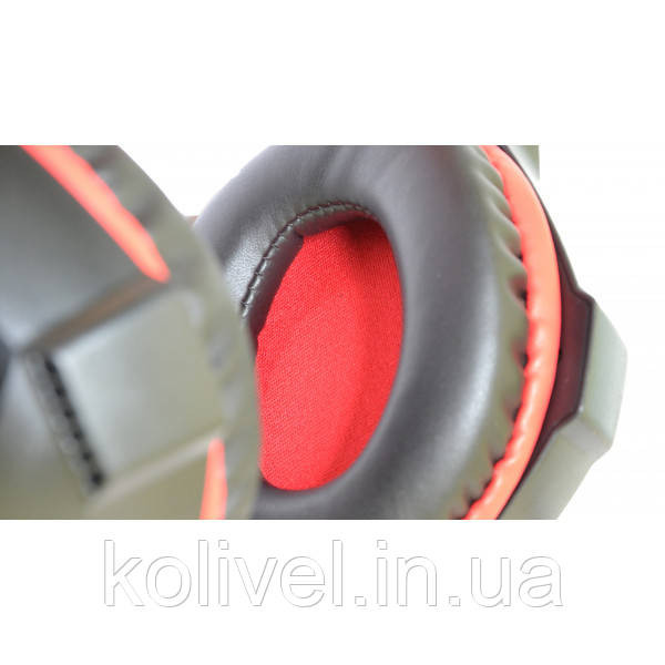 Навушники з мікрофоном Microlab G7 black+red (G7_b+r) Київ - фото 3