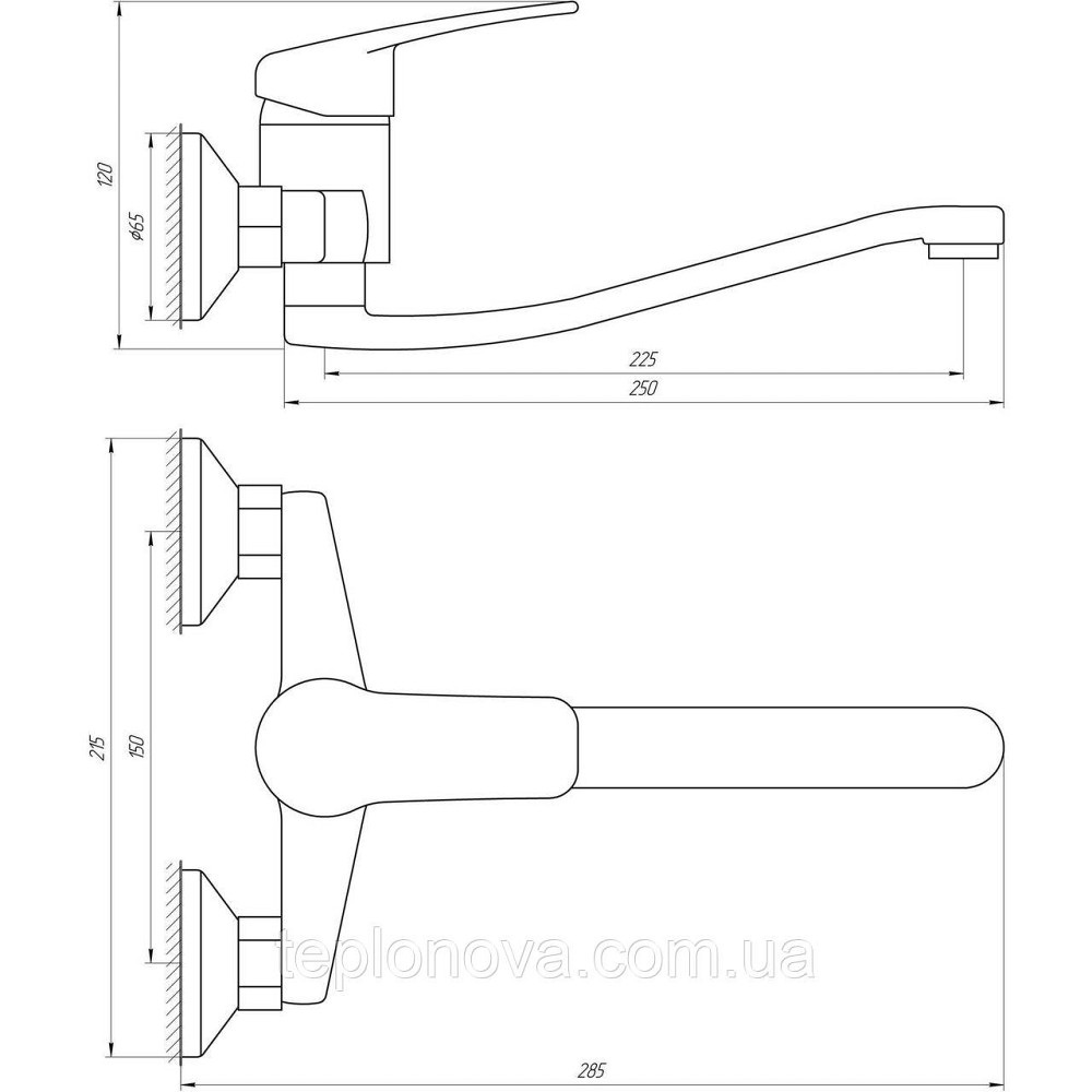 Змішувач для кухні Globus Lux Koln GLK-0104 Чернівці - фото 4