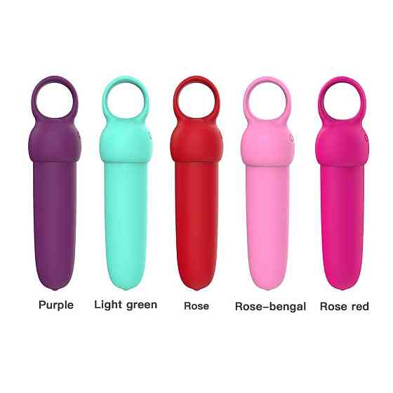 Міні-вібратор Every Night Toys Elliot світло-бірюзовий, 10 режимів вібрації Sex Aura Київ