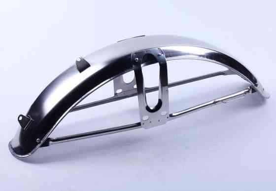 Крило переднє на мопед Дельта/Альфа, хром Мукачево