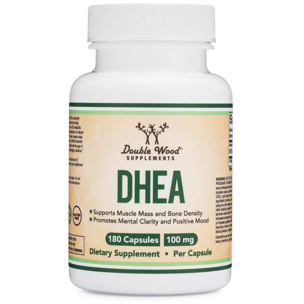 ДГЕА Double Wood DHEA 100 mg, 180 caps Луцьк - фото 1