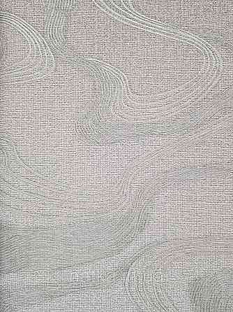Обои виниловые на флизелине Marburg Kumano 1.06х10 абстракция волны структурные серебристые на сером 34586 Киев