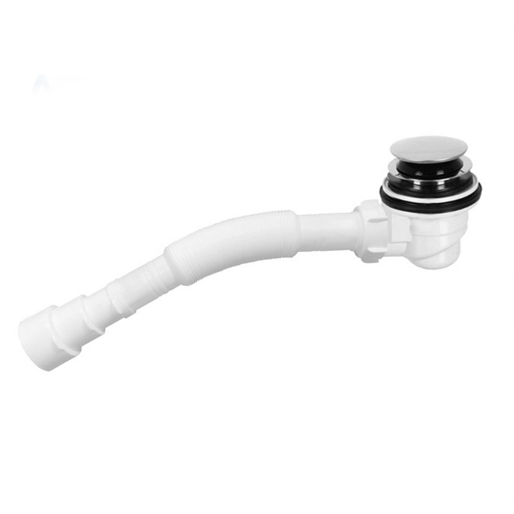 Сифон ″Waterstal″ для душового піддону Click-Clack з гнучкою трубою 32/40/50  Н=65 мм (А - 1765) Луцьк - фото 2