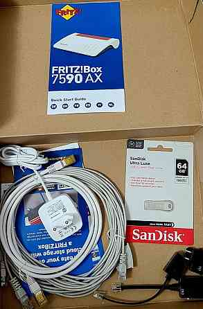 Новий Роутер / Маршрутизатор Fritz!Box 7590 АХ. Харків